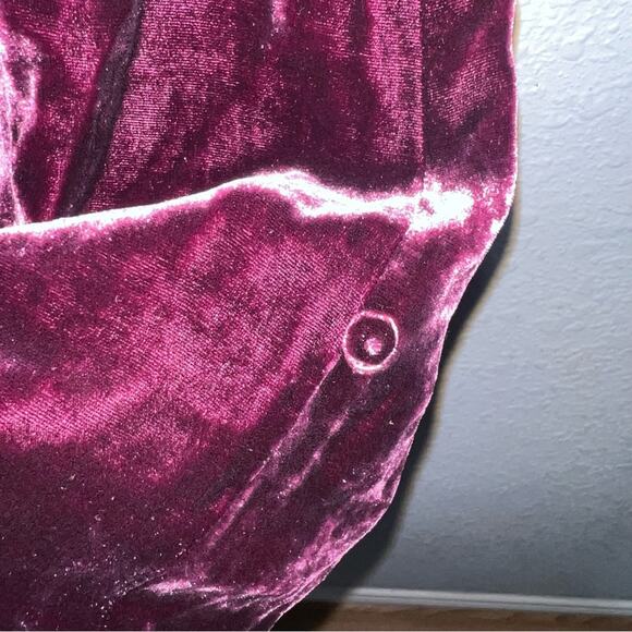 Eileen Fisher Velvet Crew Neck Dress - Picture 9 of 9